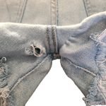 Mother The Insider Cutoff Jean Shorts Womens Sz 27 Light Wash Stretch Distressed Blue Photo 2