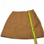 Urban Outfitters  Orange Plaid Skirt Photo 2