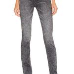 NWT Mother The Pixie Dazzler Skimp in Train Stops Acid Stretch Crop Jeans 24 Black Photo 10