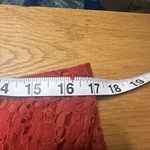 NY & Co orange lace skirt 12 Orange Photo 5