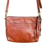 Fossil  Emma Crossbody Bag Brown Leather Purse Tassels Photo 0