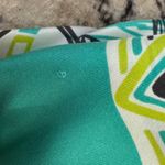 Donna Morgan Vintage Silk Womens Size 6 Geometric Floral Print Midi Dress Photo 7