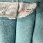 Lush Clothing Lush Halter Front Round Neck High Lo Pleated Soft Cami Camisole Pale Blue Size M Photo 5