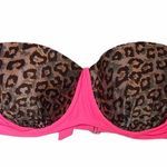 Joe Boxer leopard print strapless bikini top Photo 0
