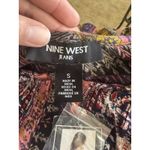 Nine West  Jeans Womens Blouse Small Long Sleeve Boho Patchwork Hipster Eclectic Photo 9