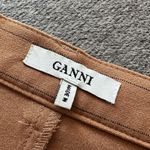 Ganni Cropped 1463 Moscow Tailor Trouser Pants Size Small Photo 2