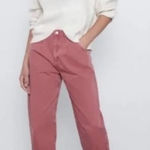 ZARA | Slouchy Pink Denim Jean Photo 0