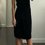 Carven Draped Asymmetric Tank Dress Black Size M Retail $520 Photo 2