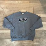 Pacific&Co Texas Denim . Cowboy Blue Crewneck Sweatshirt Size Large Photo 5