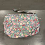 Natural Style Floral Zip Wristlet Cosmetic Makeup Bag Photo 3