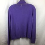 Croft & Barrow 100% Cashmere Lavender Long Sleeve Sweater From  M Photo 2