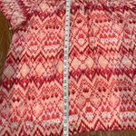 Faded Glory  Pink and White Patterned Blouse Photo 9