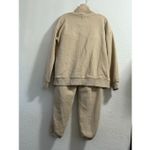 Mondetta  Athleisure Set Women Preppy Staple Warm Jogger Cozy Fleece Zip Size M Photo 3