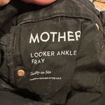 MOTHER LOOKER ANKLE FRAY GUILTY AS SIN BLACK DISTRESSED STRETCH JEANS PANTS 26 Photo 8