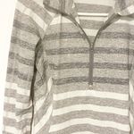 Lululemon Size 6 Race Your Pace 1/2 Zip
Marshmallow Stripe Heathered Slate Photo 2