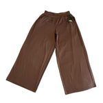 Torrid Wide Leg Legging Pants Womens Size 0 Brown Soft Performance Jersey NWT Photo 0