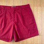 Old Navy Burgundy Pleated Culottes Maroon Burgundy Photo 1