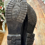 Rock & Candy by Zigi Black Lace Up Boots Size 10 Vintage Combat Grunge Plaid 90s Photo 10