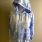 Nike Women's  Blue Tie-Dye Hoodie XS Photo 1