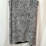 Papell Boutique Leopard Print Sleeveless Shift Dress Size 14P Photo 12