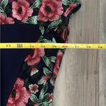 BCX  Navy Dress with Pink Floral Accents Photo 6