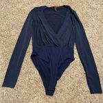 Forever 21 Elegant Navy  Bodysuit Photo 0