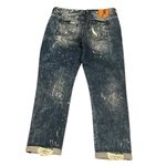 Rock Revival NWT Remix by Heavy Distressed Paint Splattered Mid Rise Jeans Sz 28 Photo 2