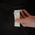 Loewe Black  wool military cape Photo 7