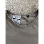 AYBL  Long Sleeve Cropped Athletic Workout Top Neutral Taupe Photo 7