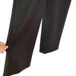 Halston Heritage Halston Jac Sequin Illusion Neck Crepe Wide Leg Jumpsuit Black Size 2 NWT Photo 8