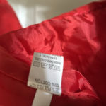 Women’s Red lightweight Puffer Hoodie Jacket(Size Medium) Photo 4