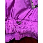 Obermeyer Vintage Ski Bomber Jacket Seduced Style Purple Red Women’s 12 Photo 5