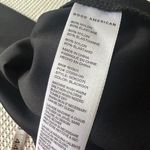 Good American form fitting bodycon spaghetti strap cowl neck scuba midi dress Photo 4