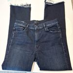 Mother Insider Crop two step fray jeans size 27 Blue Photo 0
