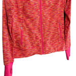 Moving Comfort Women’s Pink Striped Active Jacket Size Medium Photo 3