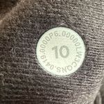 Lululemon Go Forward Pullover in Heathered Core Black Size 10 Photo 6