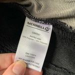 Merrell  Black Sherpa Fuzzy Zip Up Hooded Jacket L Photo 5