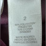 Liz Claiborne Elizabeth By  Plum Suede Glitter StarsCardigan  Long Sleeves Sz L Photo 7