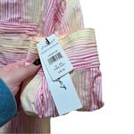 Foxcroft Women's 10 Delany Crinkle Stretch Coral Stripe Ombre Casual Dress NWT Photo 6