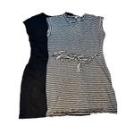 J.Crew  Women's Dress Bundle | 2 Casual Cotton Tie-Waist Dresses | Size Large Photo 1