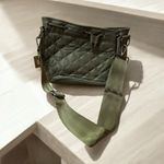 Others Follow Olive Quilted Shoulder Bag Photo 1