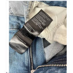 Bebe Straight Skinny Ankle Star Embellished Stars Light Wash Jeans Size 10 - EUC Photo 5