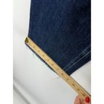 Paige Claudine Bootcut Jeans Size 32 Dark Wash Raw Hem Stretch Denim Photo 10