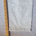 NYDJ  Cream Animal Print Jeans Size 14 Photo 9