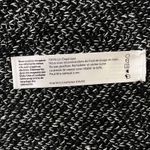 Eileen Fisher  Black Gray Geometric Print Poncho OS TU Photo 5