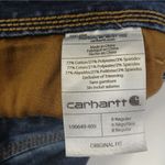Carhartt Original Fit Women's Jeans Size 8 Blue Denim Mid Rise Gorpcore Grunge Photo 5