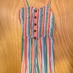 Colorful Striped Button Photo 0