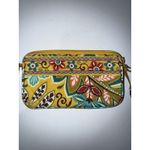 Vera Bradley  Provencal Yellow All In One Wristlet Crossbody Floral Pattern P Photo 5