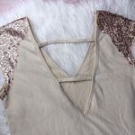 Others Follow sequin pale shift dress. Size Xs. Photo 3