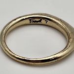 Fossil  Gold Tone Ring (7) Photo 5